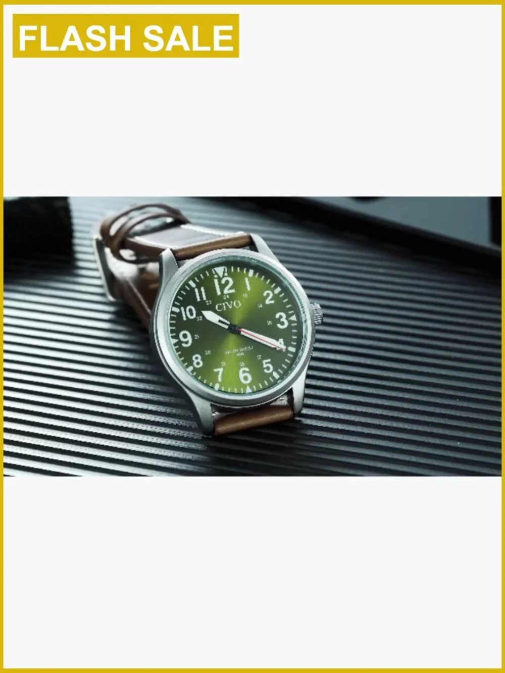 Men's Military Watch Waterproof Analog Quartz Nylon Strap Luminous Field Wrist